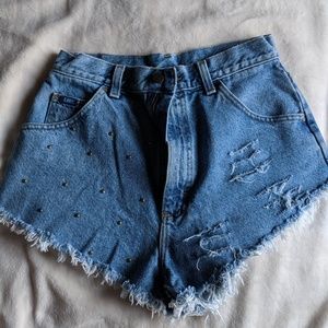 Vintage high wasted Lee jean shorts